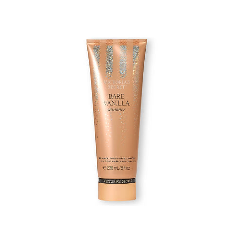 Victoria Secret Bare Vanilla Locion Shimmer 236 ML